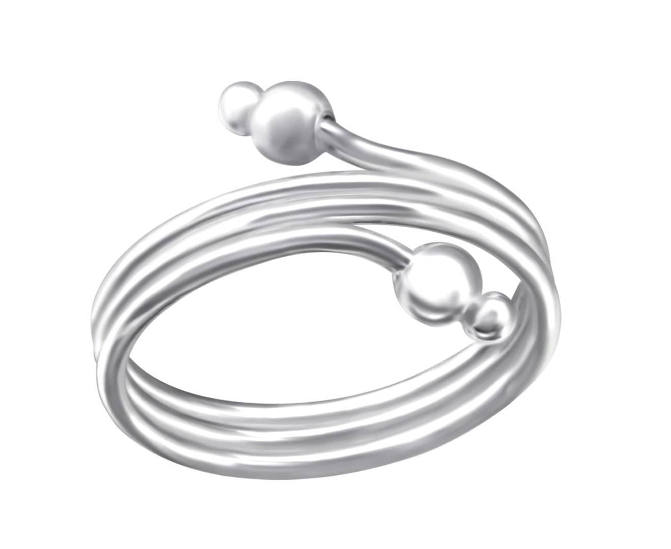 Sterling Silver Twisted Toe Ring