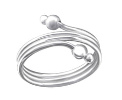 Sterling Silver Twisted Toe Ring