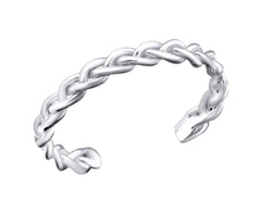 Sterling Silver Chain Toe Ring