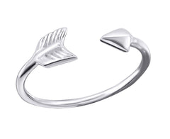 Sterling Silver Arrow Toe Ring