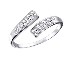 Sterling Silver Line Toe Ring