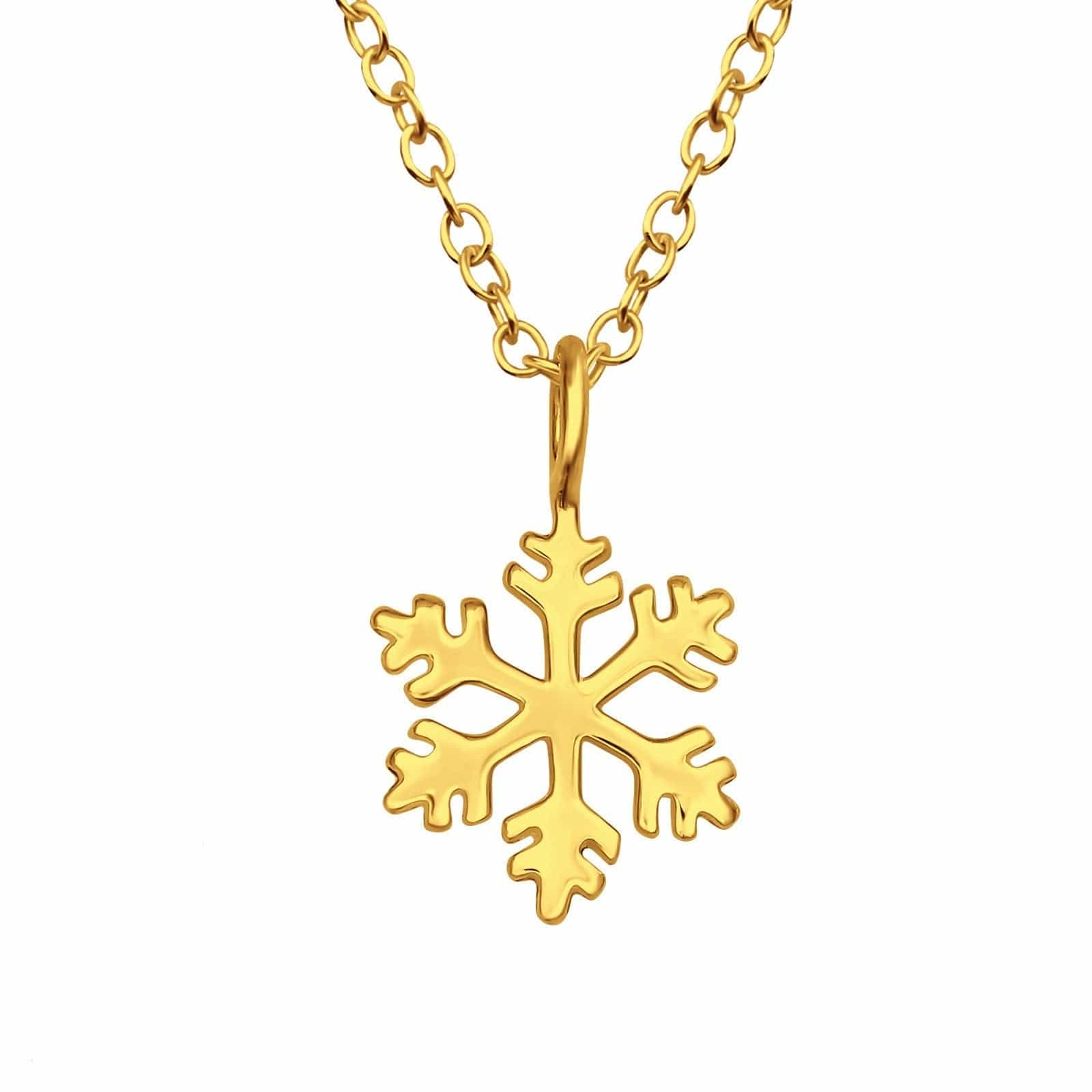 kids Snowflake Necklace
