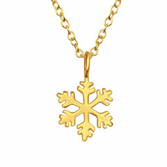 kids Snowflake Necklace