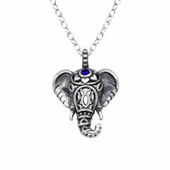 Silver Elephant Necklace