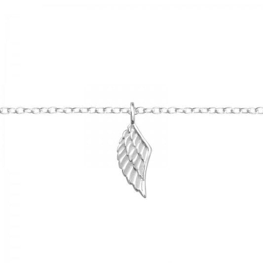 Silver Wing Anklet