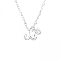 Silver Aries Zodiac Sign Necklace
