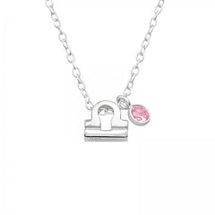 Silver Libra Zodiac Sign Necklace