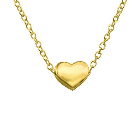 Gold Heart Necklace
