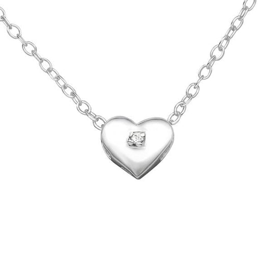 Silver Heart Necklace