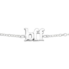 Sterling Silver Bff Bracelet