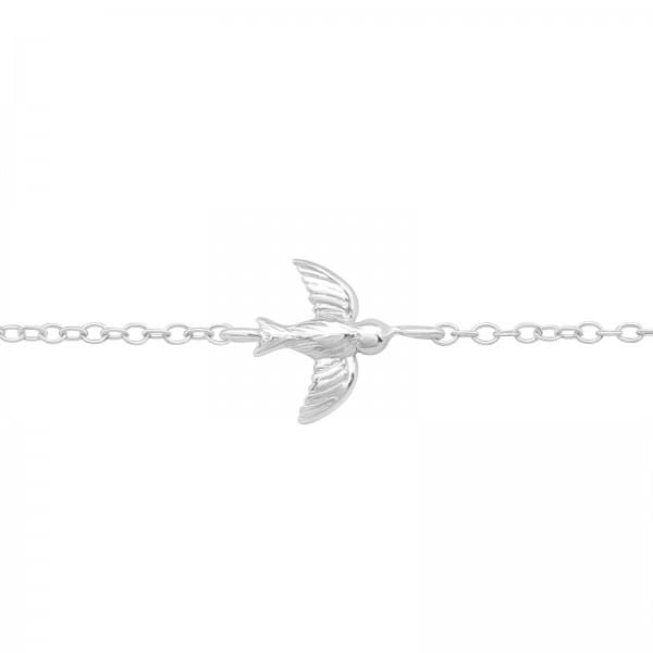 Silver Bird Necklace