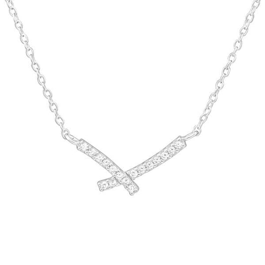 Silver Cross Necklace