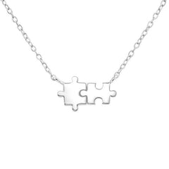 Silver Puzzle Necklace