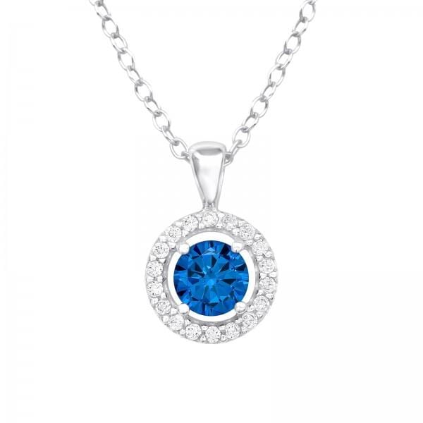 Sterling Silver Sparkling Necklace