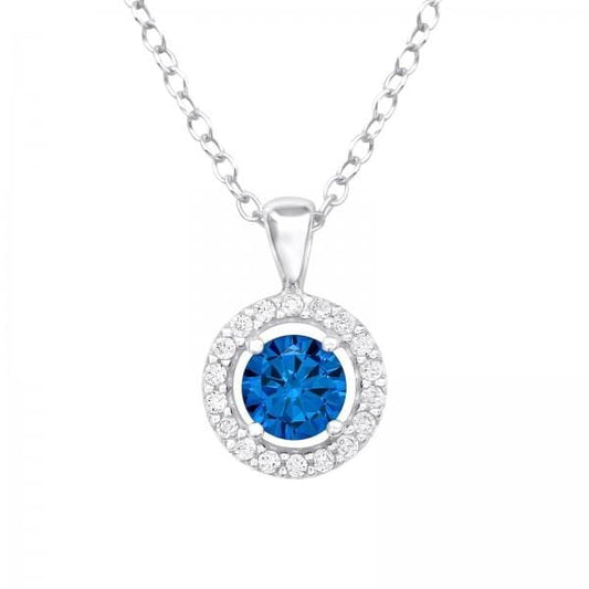 Sterling Silver Sparkling Necklace