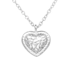 Silver Heart Necklace