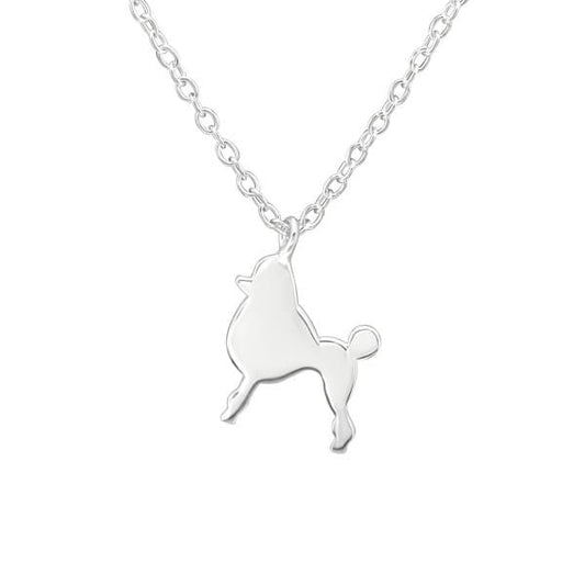 Silver Dog Necklace