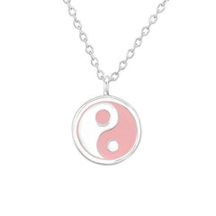 Kids Silver Yin-Yang Necklace