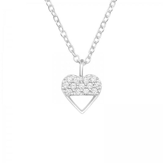 Silver Heart Necklace