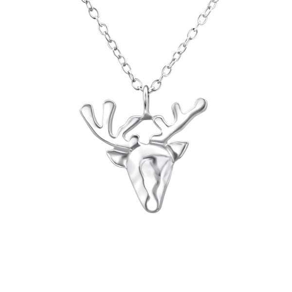 Sterling Silver Origami Necklace