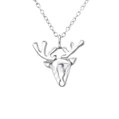 Sterling Silver Origami Necklace
