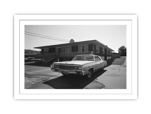 Country Motel Framed Print