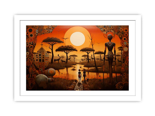Africa Art print