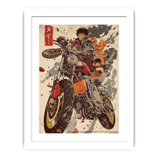 Anime boy Framed Print 2