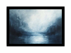 Abstract Blue river