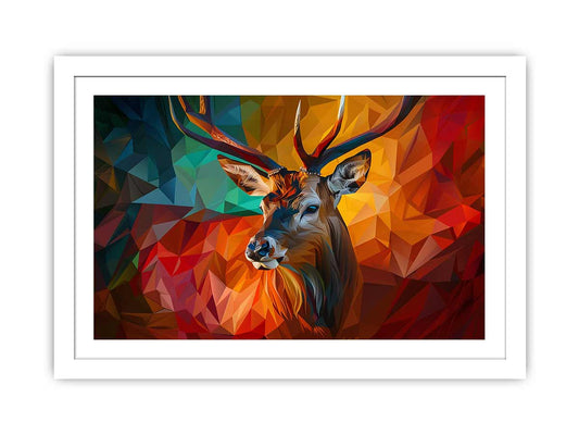 3D Abstract Stag