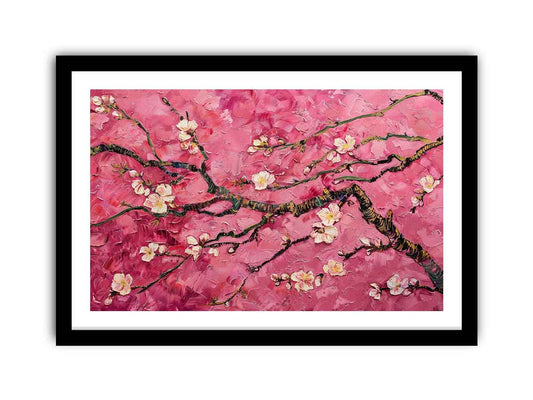 Pink Almond Branches