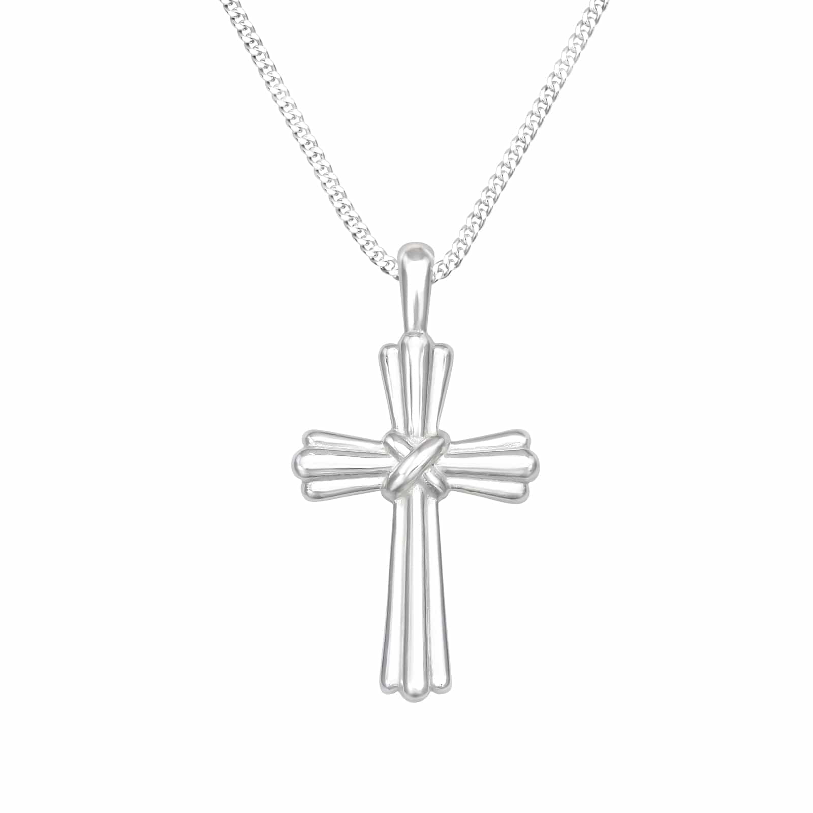 Silver Cross Necklace