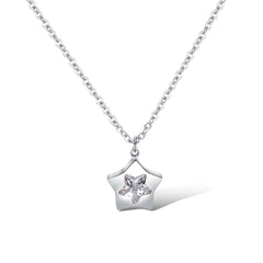 Stainless Steel Star Necklace