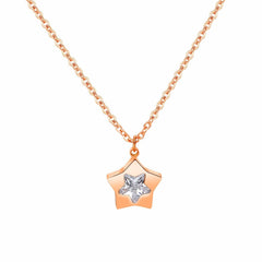 Stainless Steel Star Necklace