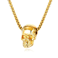 Stainless Steel Skull Necklace
