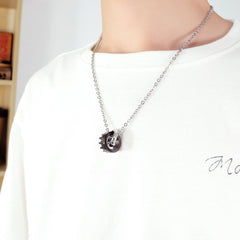 Stainless Steel Her King And His Queen Necklace