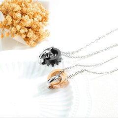 Stainless Steel Her King And His Queen Necklace