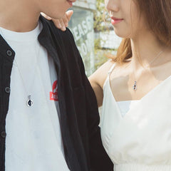 Stainless Steel Rotating Necklace