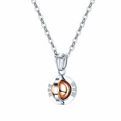 Stainless Steel Rotating Necklace
