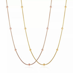 Women Steel Chain Layred Necklace