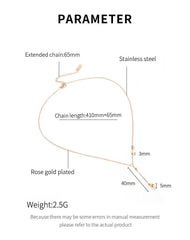 Steel Balls Y Shaped Necklace