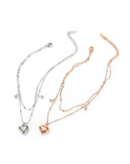 Stainless Steel Women Layer Chain Anklet