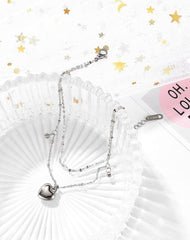 Stainless Steel Women Layer Chain Anklet