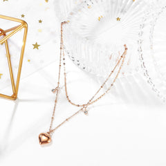 Stainless Steel Women Layer Chain Anklet