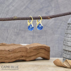 24K Gold Capri Blue Jewellery Set