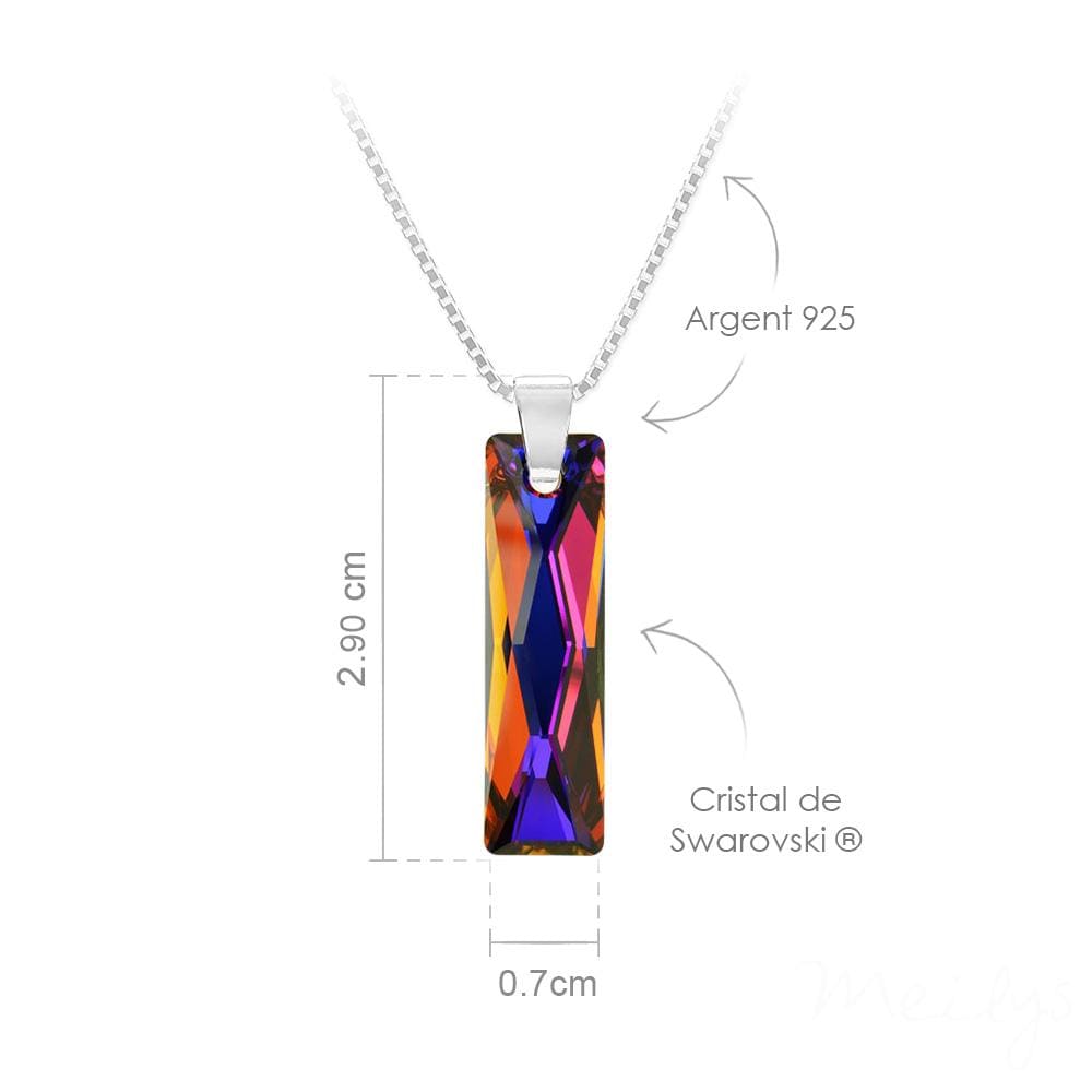 Silver Volcano Necklace