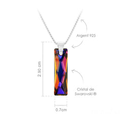 Silver Volcano Necklace