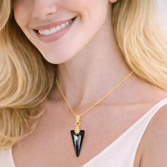 24K Gold Silver Pendant Necklace