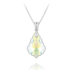 Silver Barqoue Fine Necklace  for Women