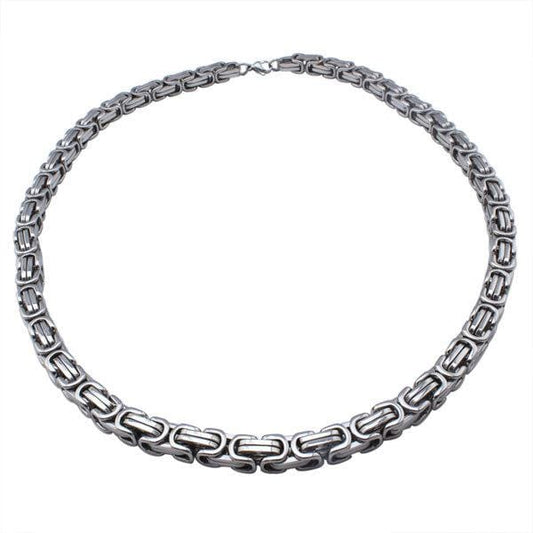 Stainless Steel Silver Chain Necklace for Men